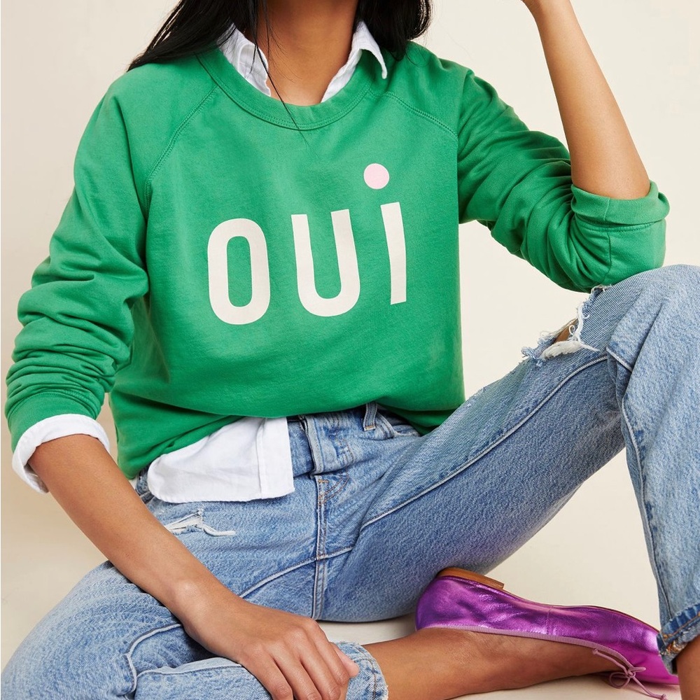 Clare V. x Anthropologie Sweatshirt